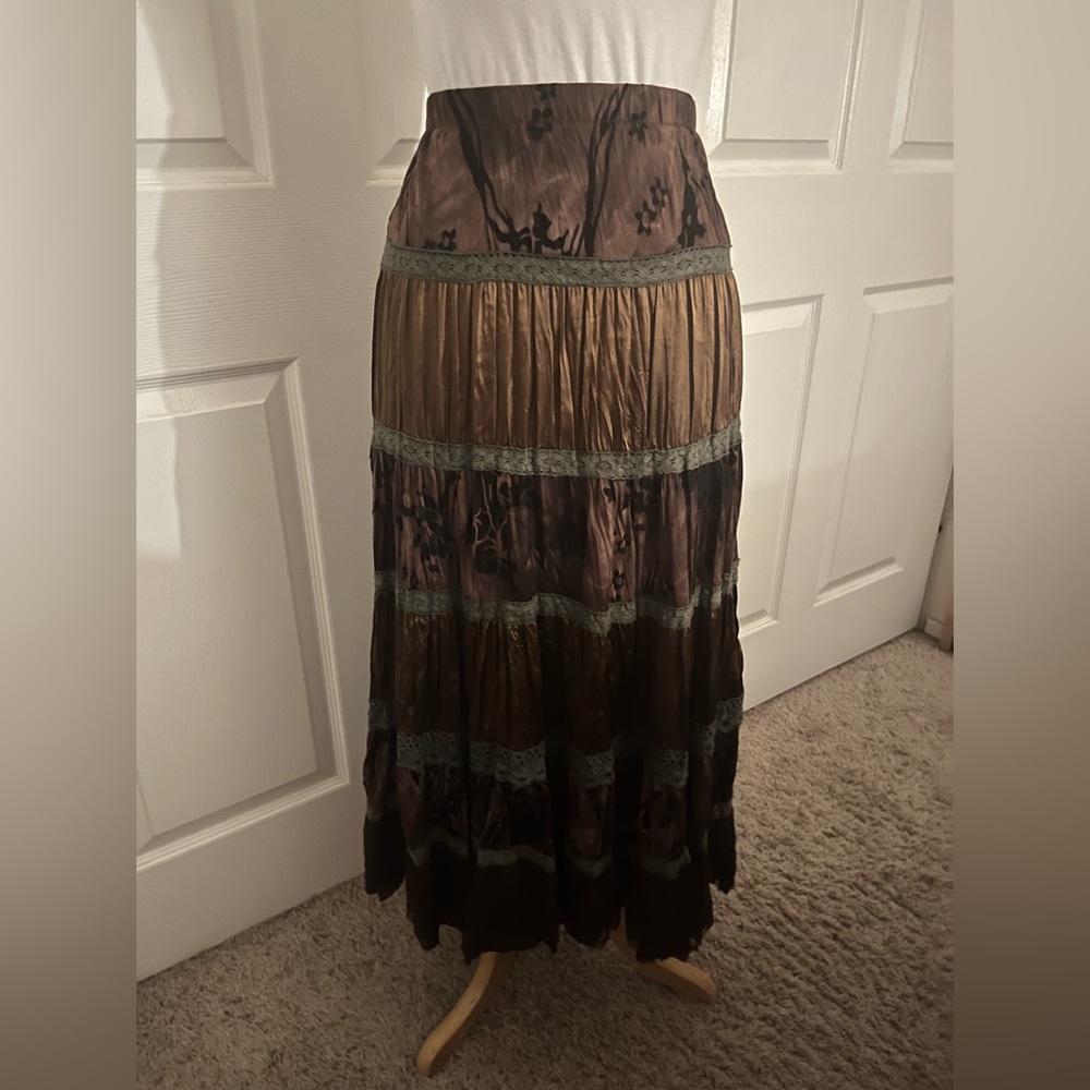 Maxi Broomstick Skirt